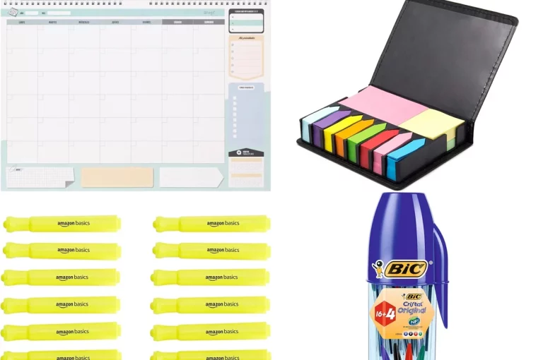 Esenciales de papelería de Amazon con descuento en su web
