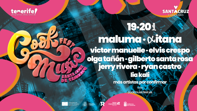 Maluma encabeza el espectacular cartel del Cook Music Fest 2024 en Tenerife