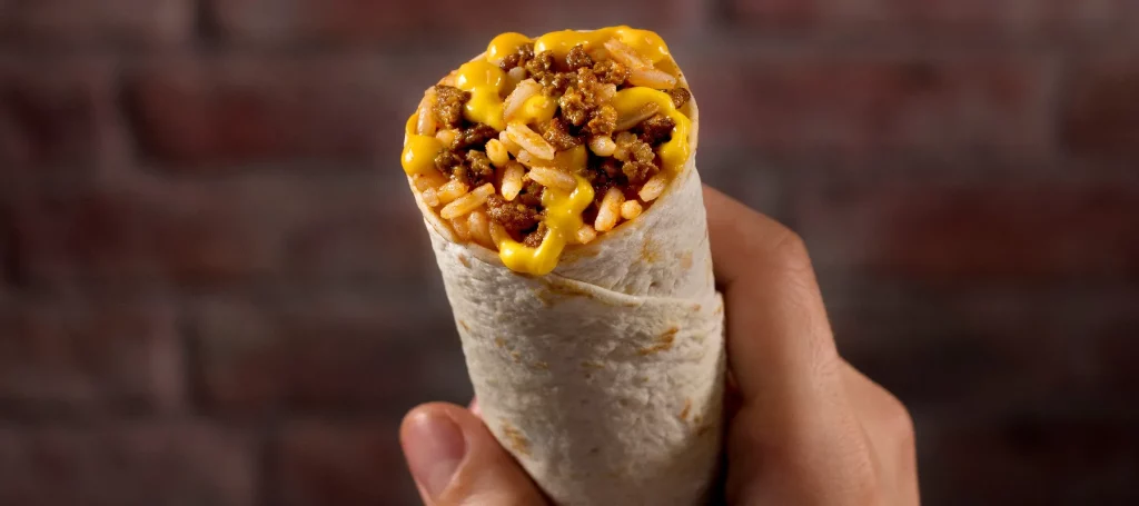 cheesy burrito de Taco Bell