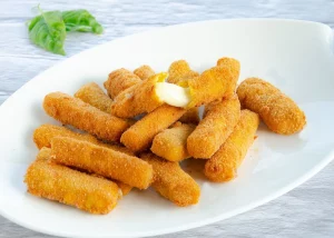 La receta de fingers de queso crujientes al horno o en airfryer, sin freír