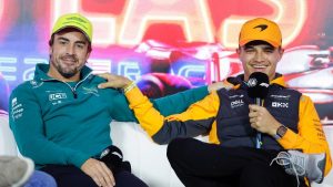 Lando Norris Fernando Alonso