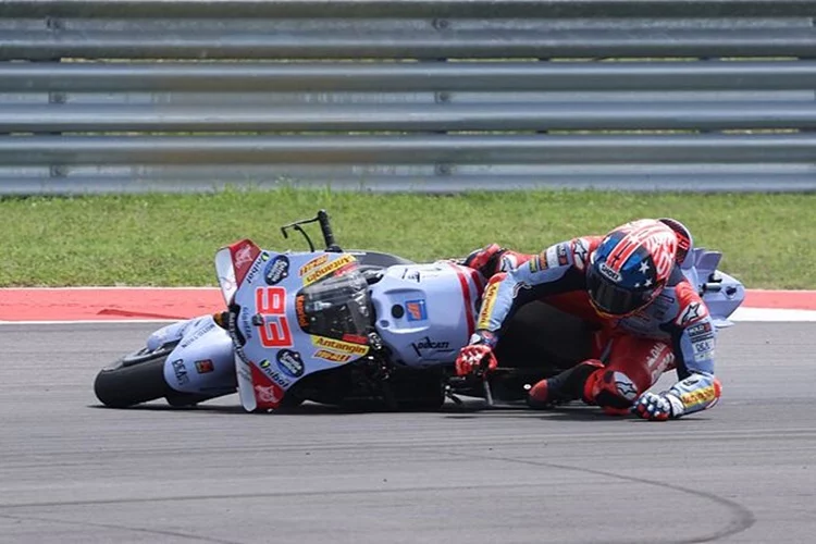 Marc Márquez caída Austin
