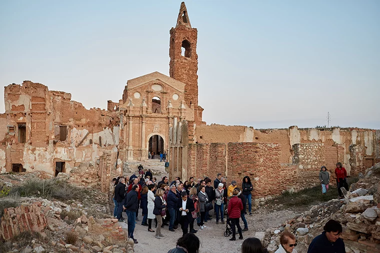 Descubre Belchite: El pueblo fantasma de Zaragoza al que nadie se atreve a visitar 2 Belchite, un "museo al aire libre" que debes conocer