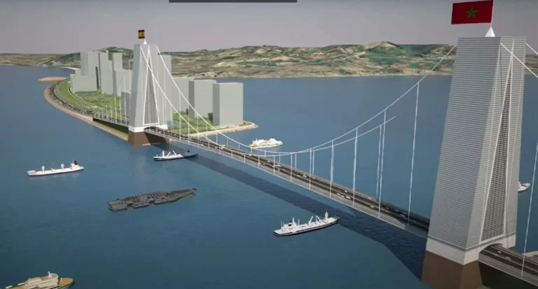 Cómo será el puente que unirá España con Marruecos