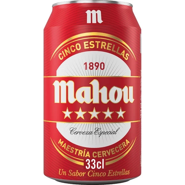 Esta lata de cerveza de Mahou que enseña la Policía no te la puedes beber: esconde algo más turbio