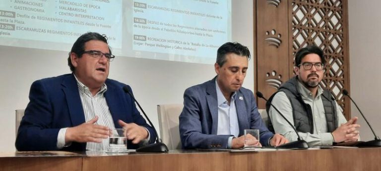 Unos 160 recreadores y un millar de figurantes rememoran La Batalla de La Albuera en Badajoz