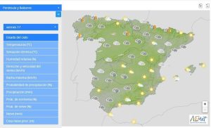 Previsión del tiempo: la inestabilidad dominará el norte peninsular con precipitaciones fuertes en Cataluña y temperaturas sin cambios 1 Previsión del tiempo: la inestabilidad dominará el norte peninsular con precipitaciones fuertes en Cataluña y temperaturas sin cambios