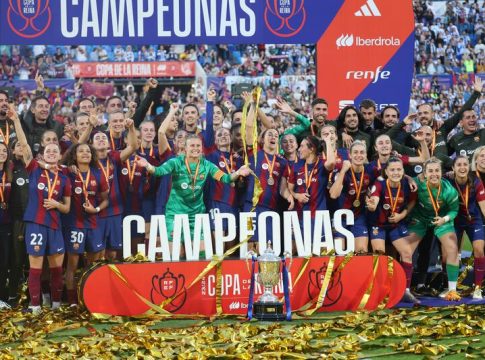 Casi 2,5 millones de personas vieron la final de la Copa de la Reina en algún momento en La 1, la más vista desde 2019