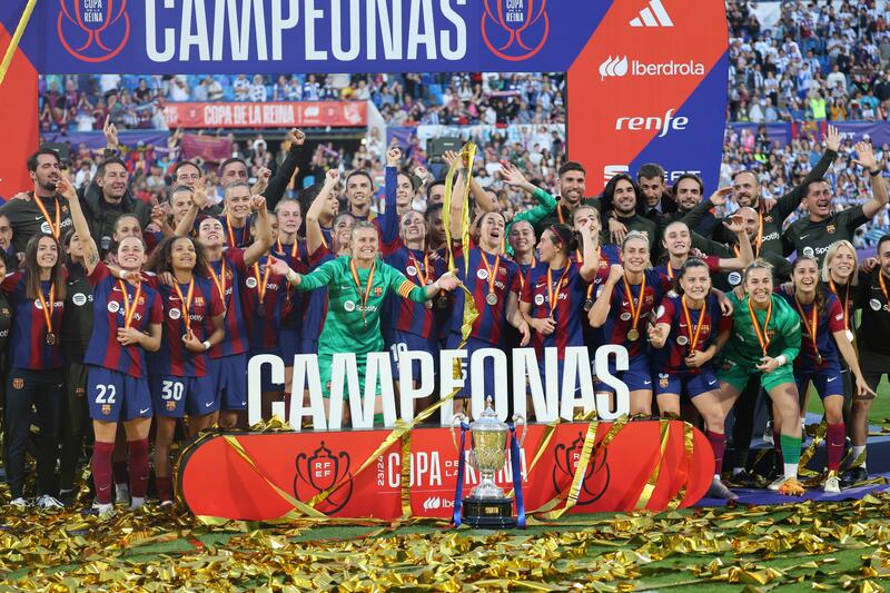 Casi 2,5 millones de personas vieron la final de la Copa de la Reina en algún momento en La 1, la más vista desde 2019