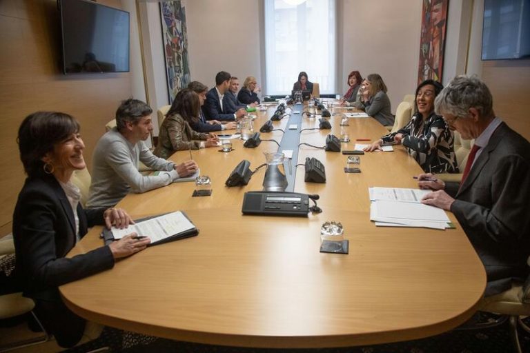 Los partidos representados en el Parlamento Vasco podrán contar con 55 asesores