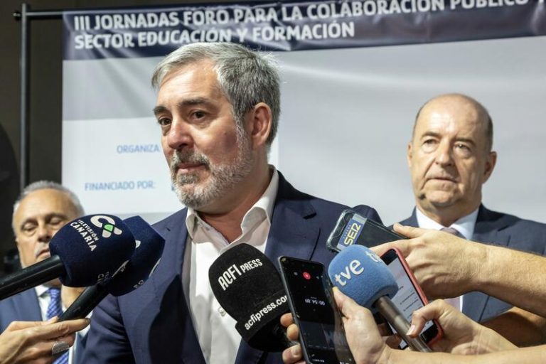 El Gobierno canario aprueba el recurso que llevará al TC para reclamar al Estado las competencias en costas