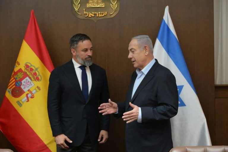 Abascal se ve con Netanyahu en Jerusalén para elogiar la 