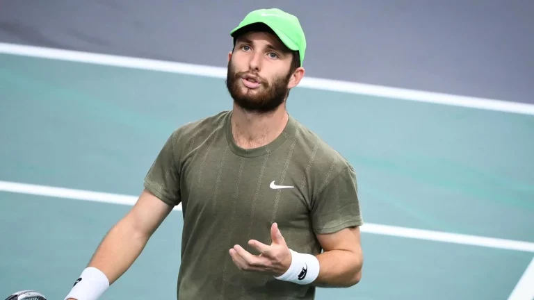 Quién es Corentin Moutet el jugador que avergüenza al tenis mundial en Roma