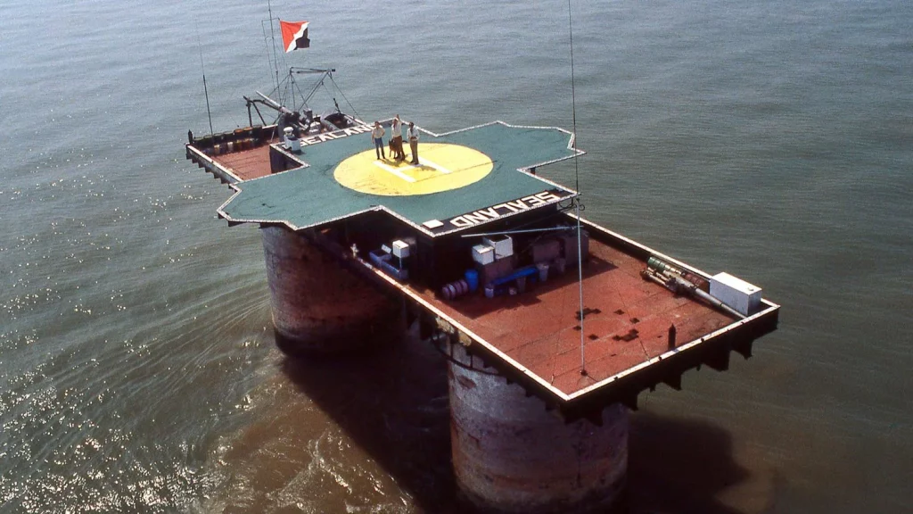 El principado de Sealand, el último de los países del listado