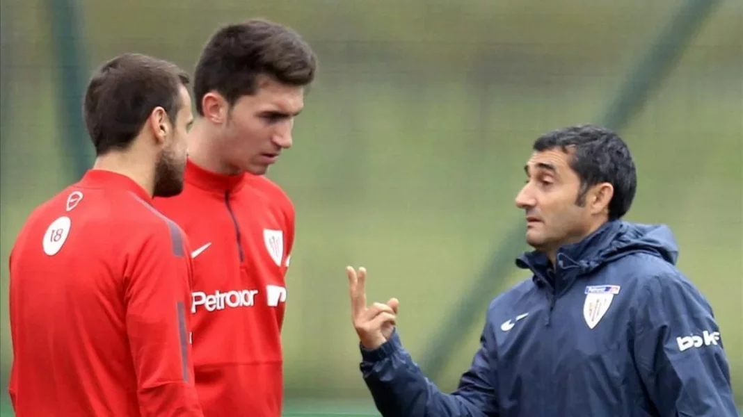 Laporte prepara su regreso a San Mamés a las órdenes de Valverde. Fuente: Agencias