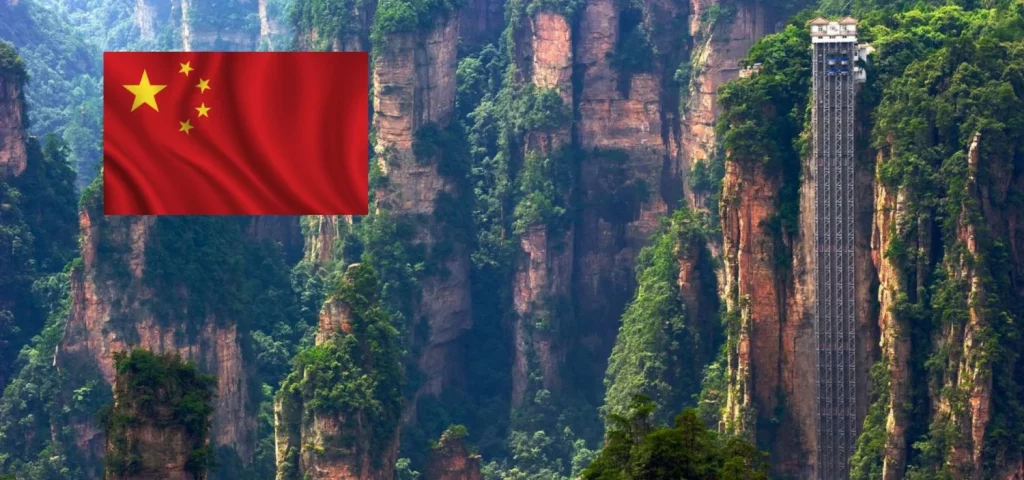 Así es el elevador más aterrador del mundo 2 ¿Por qué este elevador fue puesto en Wulingyuan?