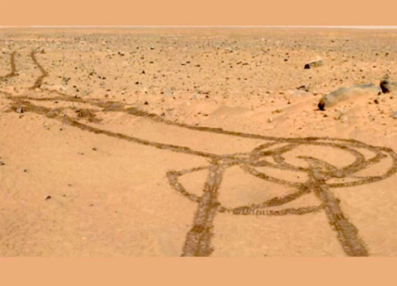 Hay un pene dibujado en el suelo de Marte y la NASA ha tenido que explicarlo