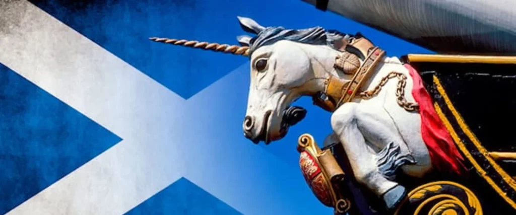Una tradición que se convirtió en cultura: El unicornio de escocés