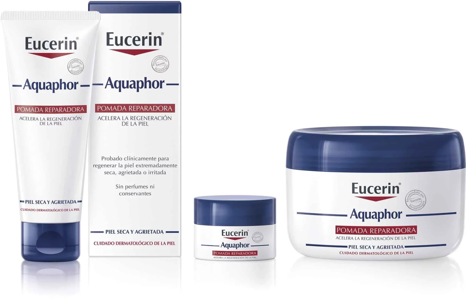 Eucerin Aquaphor Pomada Reparadora Piel Seca Muy Seca Agrietada De 3 a 30 euros: 10 cremas regeneradoras de Eucerin, Isdin, Bayer y más en Amazon