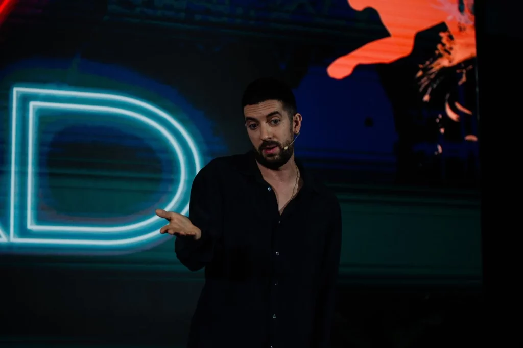 EuropaPress 5772786 comico presentador david broncano inauguracion casa cupra cupra city garage