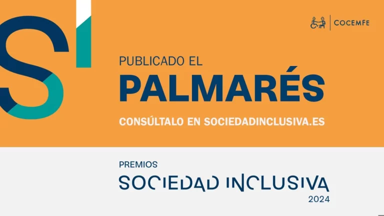 Los Premios Sociedad Inclusiva reconocen prácticas que impulsan la participación de personas con discapacidad