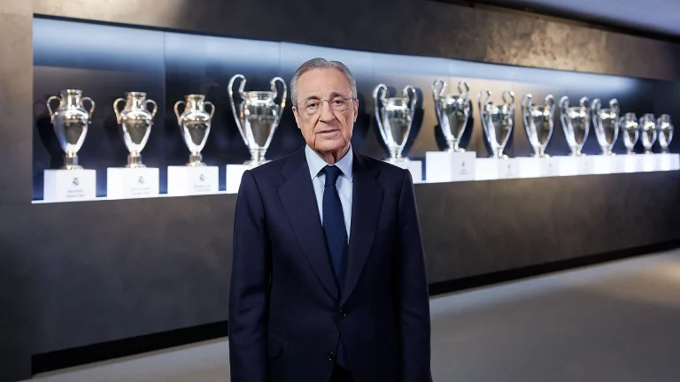 Florentino Pérez le abre la puerta del Real Madrid: muy cotizado