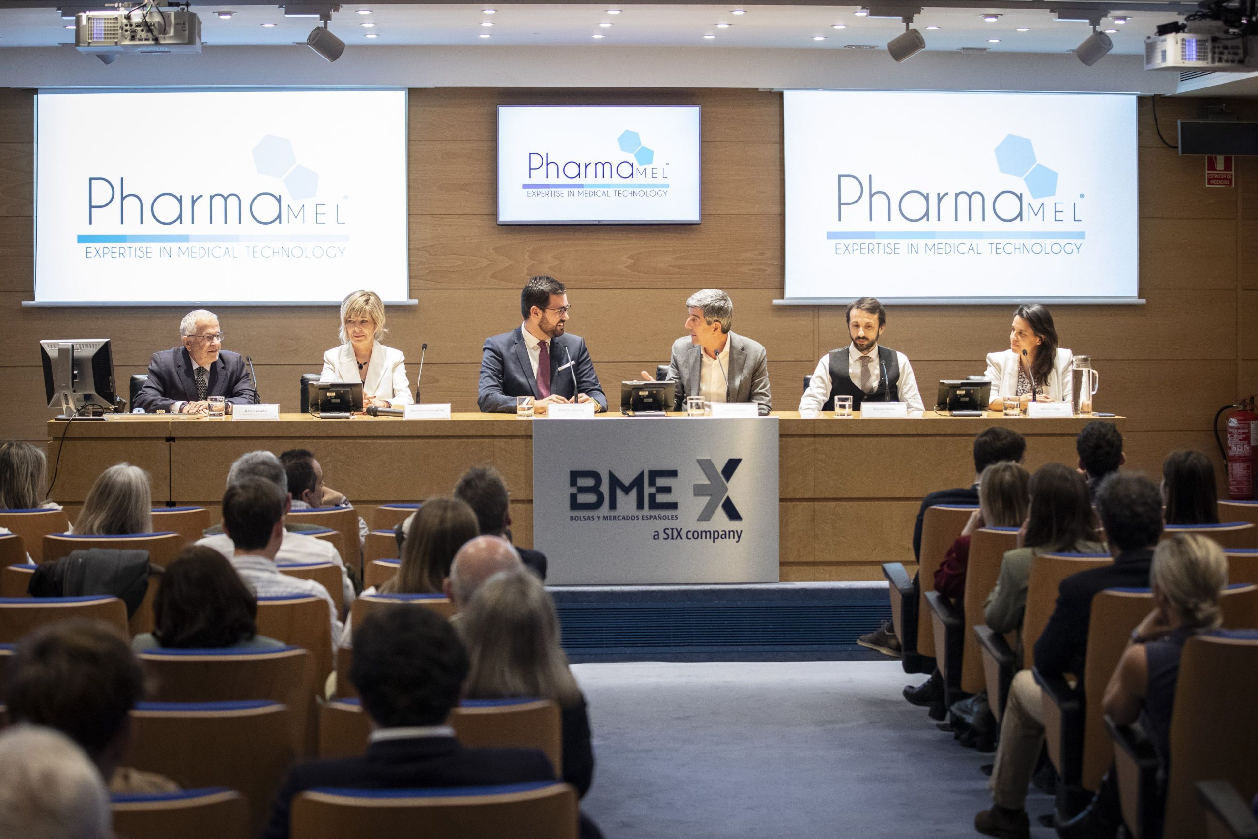 Pharmamel: apertura oficial de su campaña de ampliación de capital Pre-IPO en Capital Cell 1 Presentacion Pharma Mel BME Madrid 12 scaled