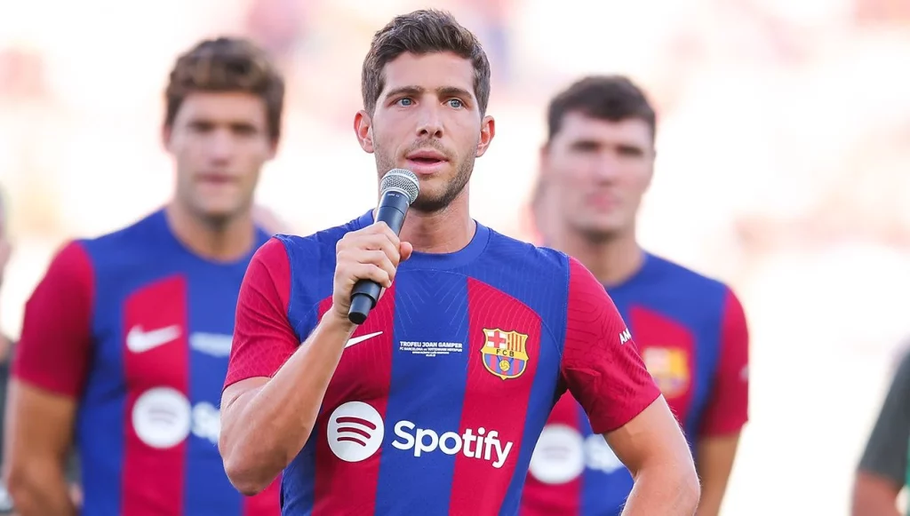 Sergi Roberto un verdadero cule