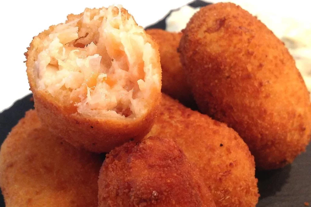 croquetas de salmón