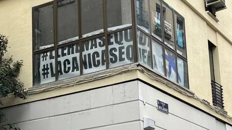 'La Canica' vuelve a ser símbolo de la lucha por la vivienda en Lavapiés