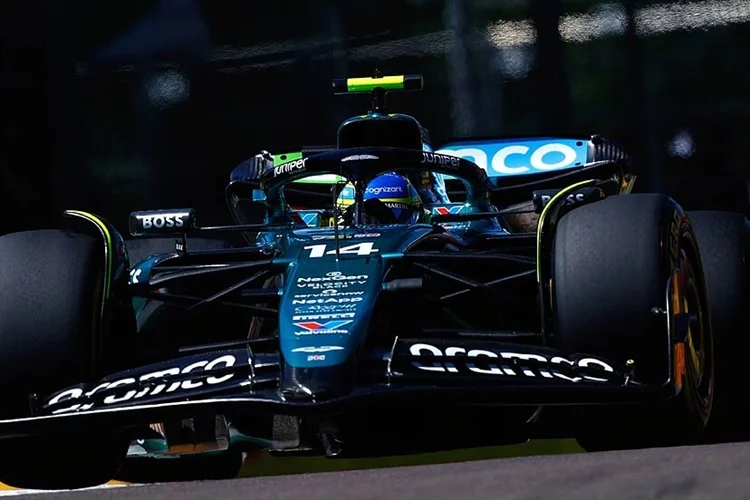 Fernando Alonso Aston Martin Moanco 2024