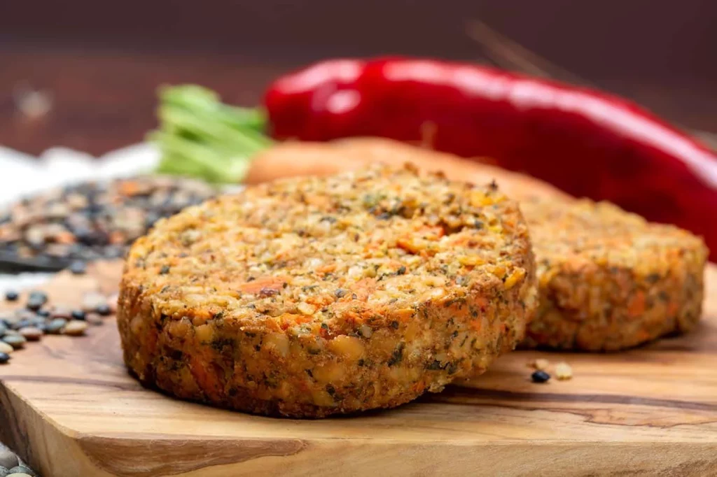 hamburguesas de lentejas