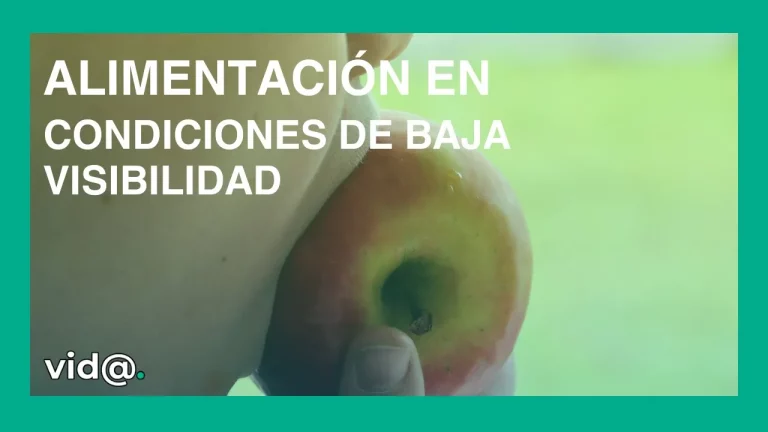 Alimentación en condiciones de baja visibilidad