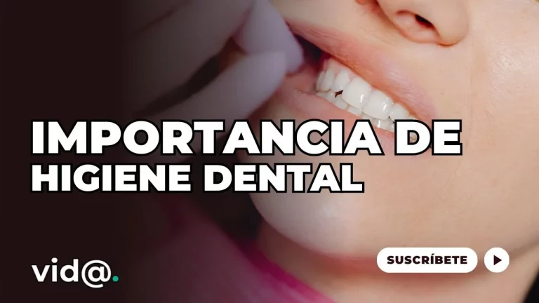 Importancia de la higiene dental