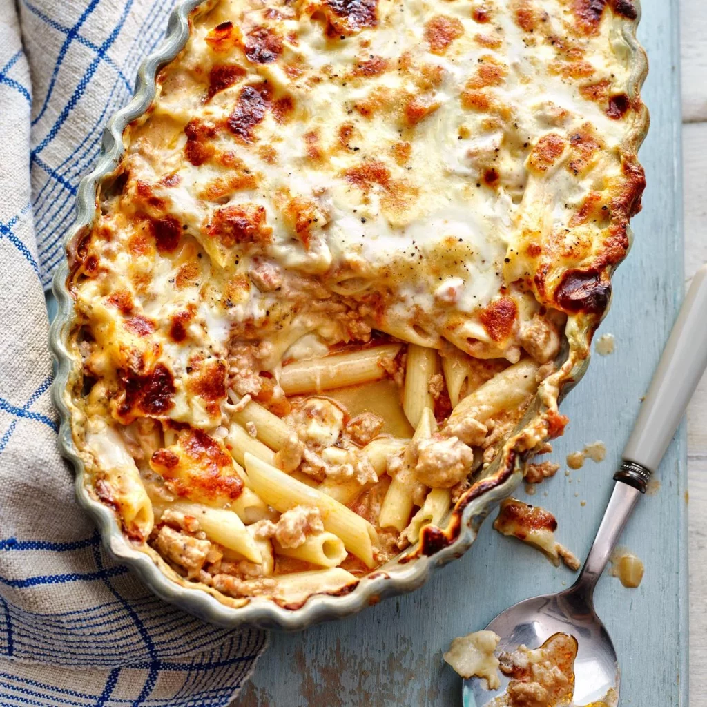 pasta gratinada