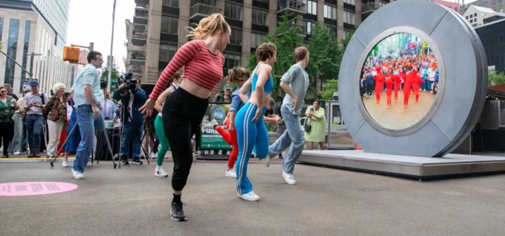 Los detalles del portal entre Irlanda y Estados Unidos