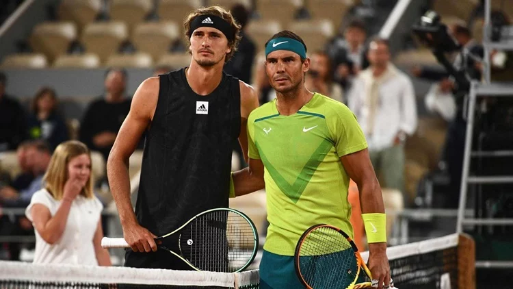 rafa nadal Alexander Zverev roland garros