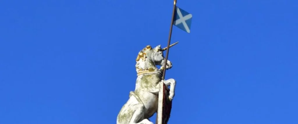 El unicornio es verdaderamente amado en Escocia