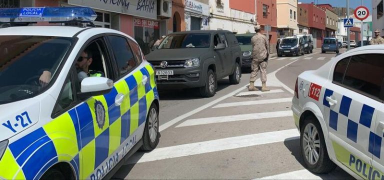 Detenido un menor que conducía drogado un ciclomotor sin matrícula en Algeciras (Cádiz)