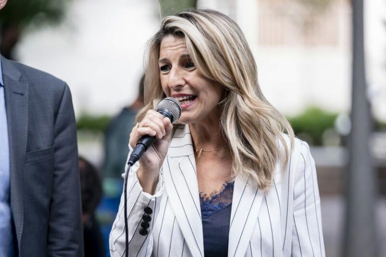 Pablo Iglesias y Yolanda Díaz encienden la campaña electoral en Málaga a ritmo europeo