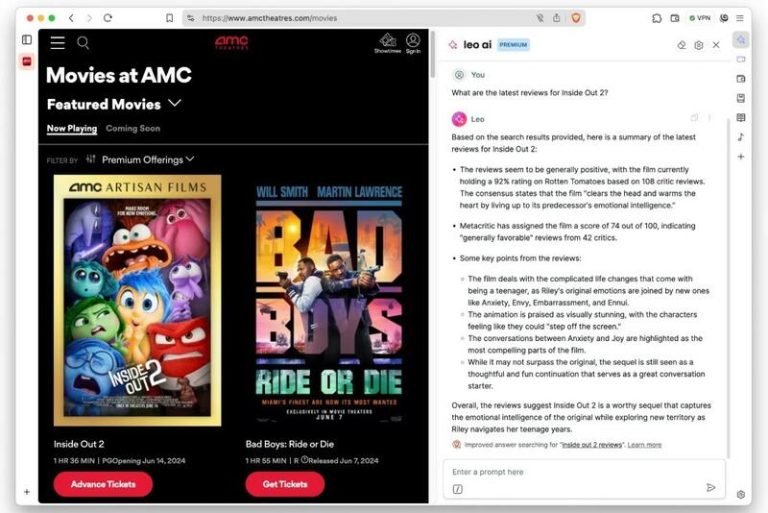 El asistente Leo de Brave ofrece respuestas precisas y actualizadas en el buscador
