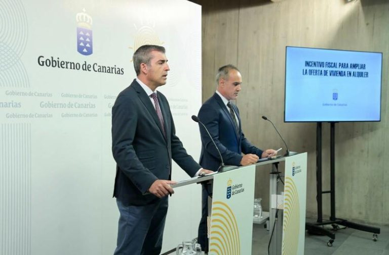 El Gobierno de Canarias pide usar la Reserva de Inversiones para fomentar los alquileres