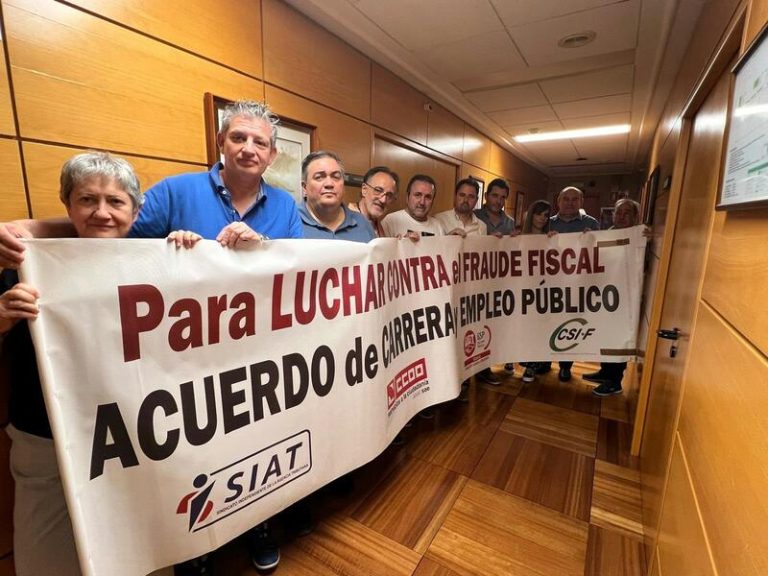Sindicatos: concentraciones ante delegaciones de la AEAT para pedir mejoras laborales