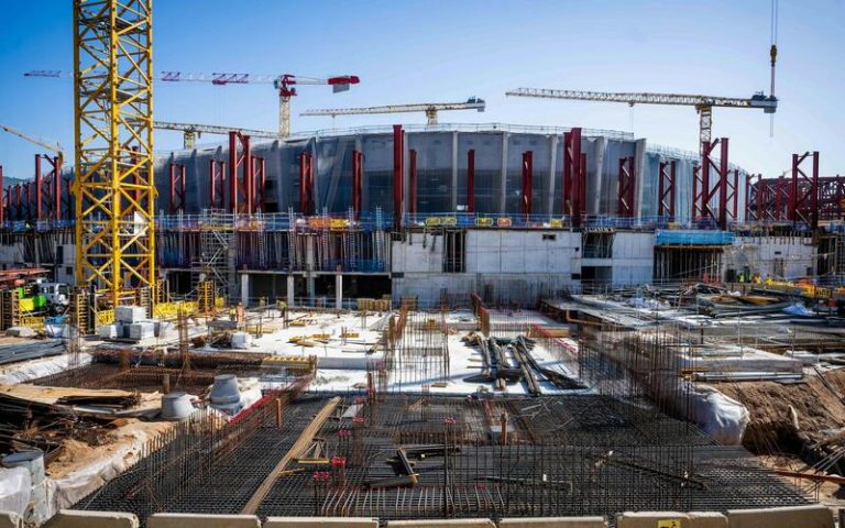 Las obras en el 'Spotify Camp Nou' marchan a buen ritmo tras el primer año de trabajo