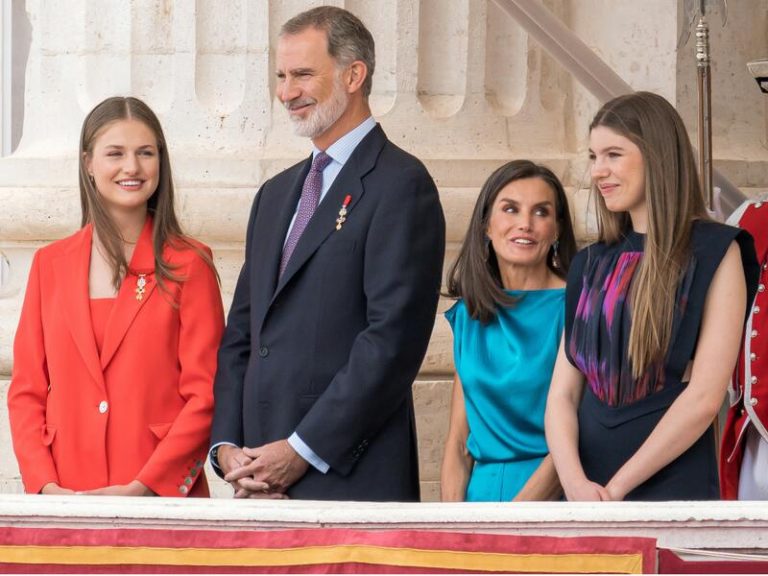 Leonor brilla en el 10° aniversario de la Proclamación de Felipe VI con un estilo inspirado en la Reina Letizia