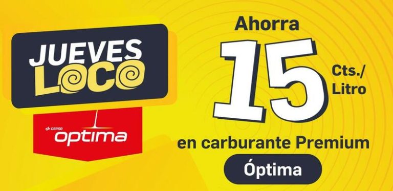 Cepsa Gow ofrece 15 céntimos de descuento en los repostajes este 'Jueves Loco'