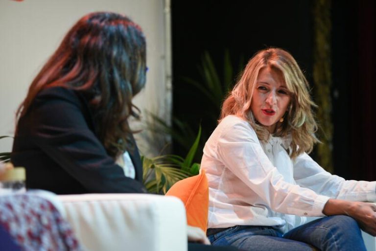 Yolanda Díaz manda su apoyo y solidaridad a Oltra tras la reapertura de la causa contra ella: 