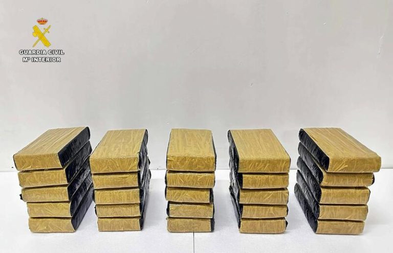 Incautan en Puerto de Barcelona 25 kilos de cocaína procedente de Perú