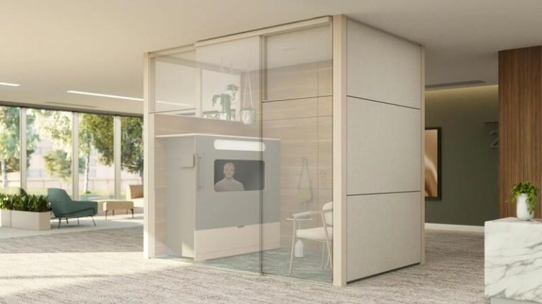 Logitech presenta Ocular View, su proyecto de cabinas de videollamada inmersivas basadas en la telepresencia