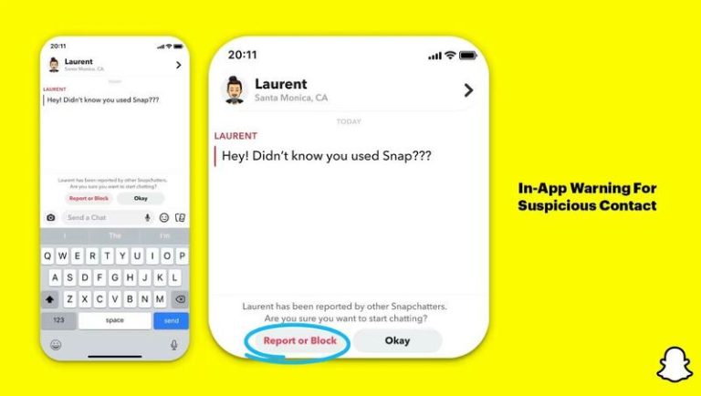 Snapchat advertirá a adolescentes si reciben un mensaje de alguien que haya sido denunciado previamente
